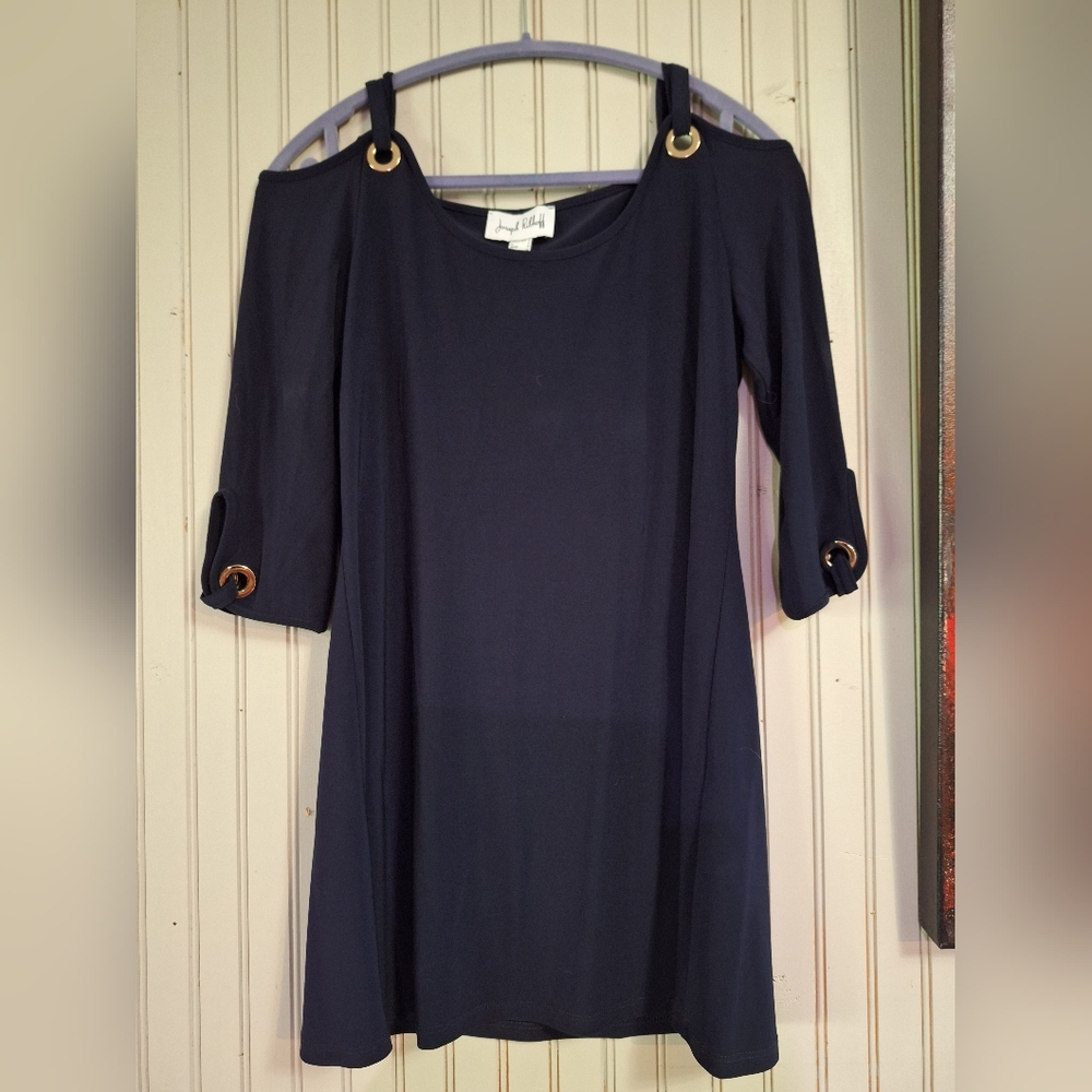 Joseph Ribkoff Elegant Navy Garment 2 Pc. Bought At Trunk Show, wore Once.